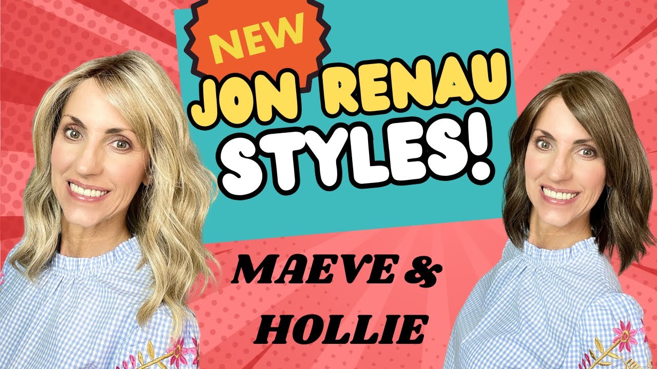 2 NEW RELEASE Jon Renau Wigs! MAEVE & HOLLIE! Double Wig Review!