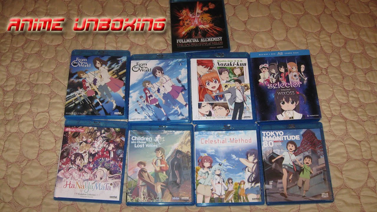 ANIME UNBOXING - FUNimation, Sentai Filmworks HAUL, Maiden Japan