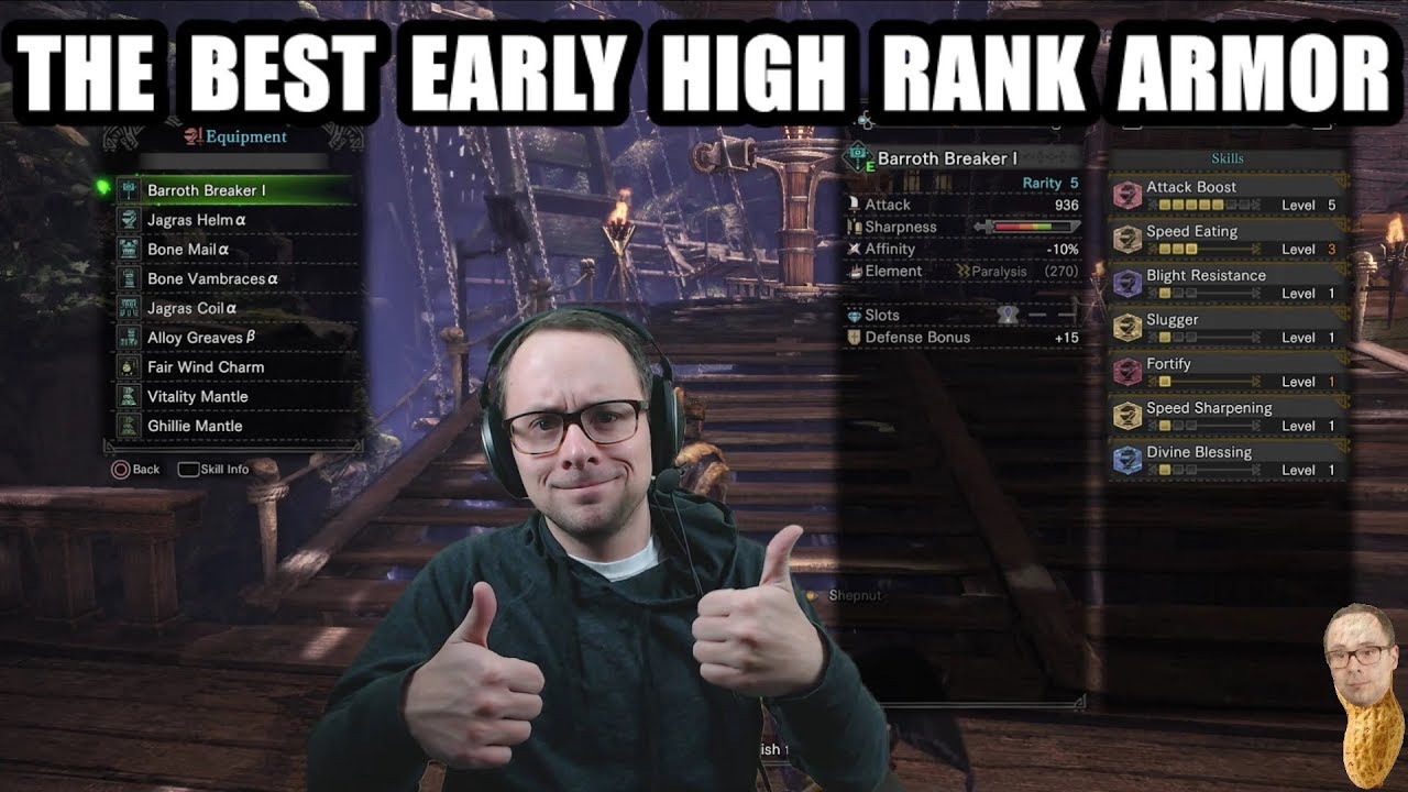 The Best Early High Rank Armor in Monster Hunter World Tutorial