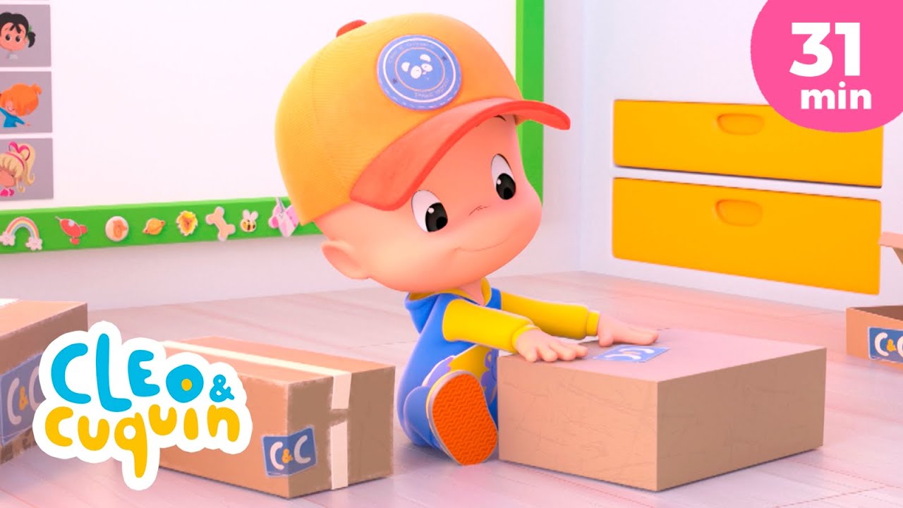 Kleo i Kukin 📦 Dostawa 📨 Najlepsze kreskówki dla dzieci 🎬 Cleo & Cuquin