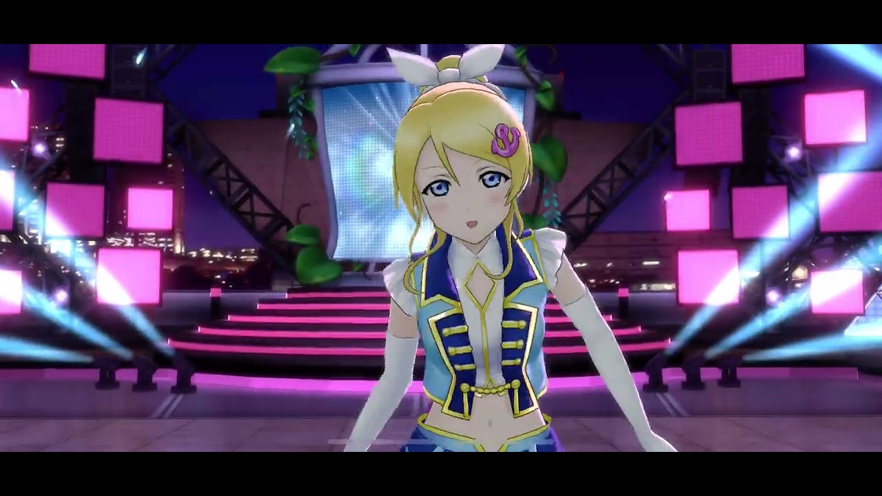 [LLSIFAS] Aoi Canaria MV: Eli Ayase (Dancing Stars on Me!)