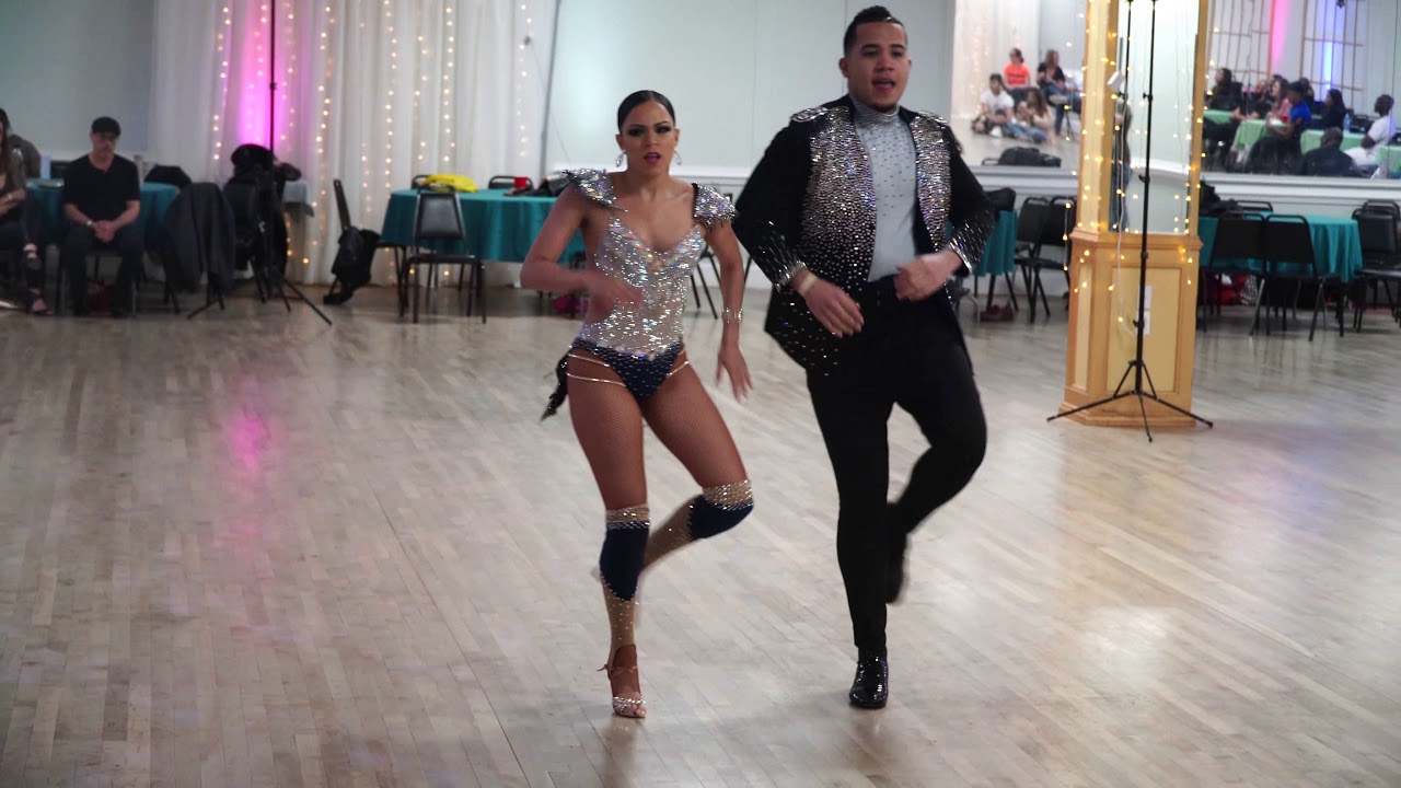 Angel and Stephany at Mr. Mambo's Salsa Bachata 14YR Anniversary Social
