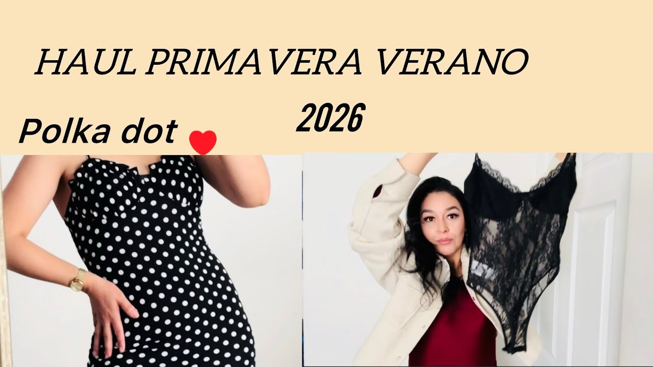 Ropa bonita , primavera verano 2026, polka dot #shein #haul #moda 