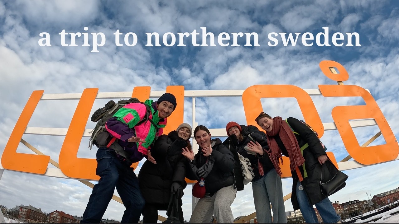 last year's trip to northern sweden