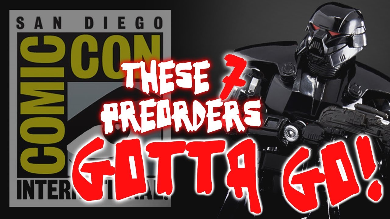 7 Action Figure Preorders I Canceled Because SDCC