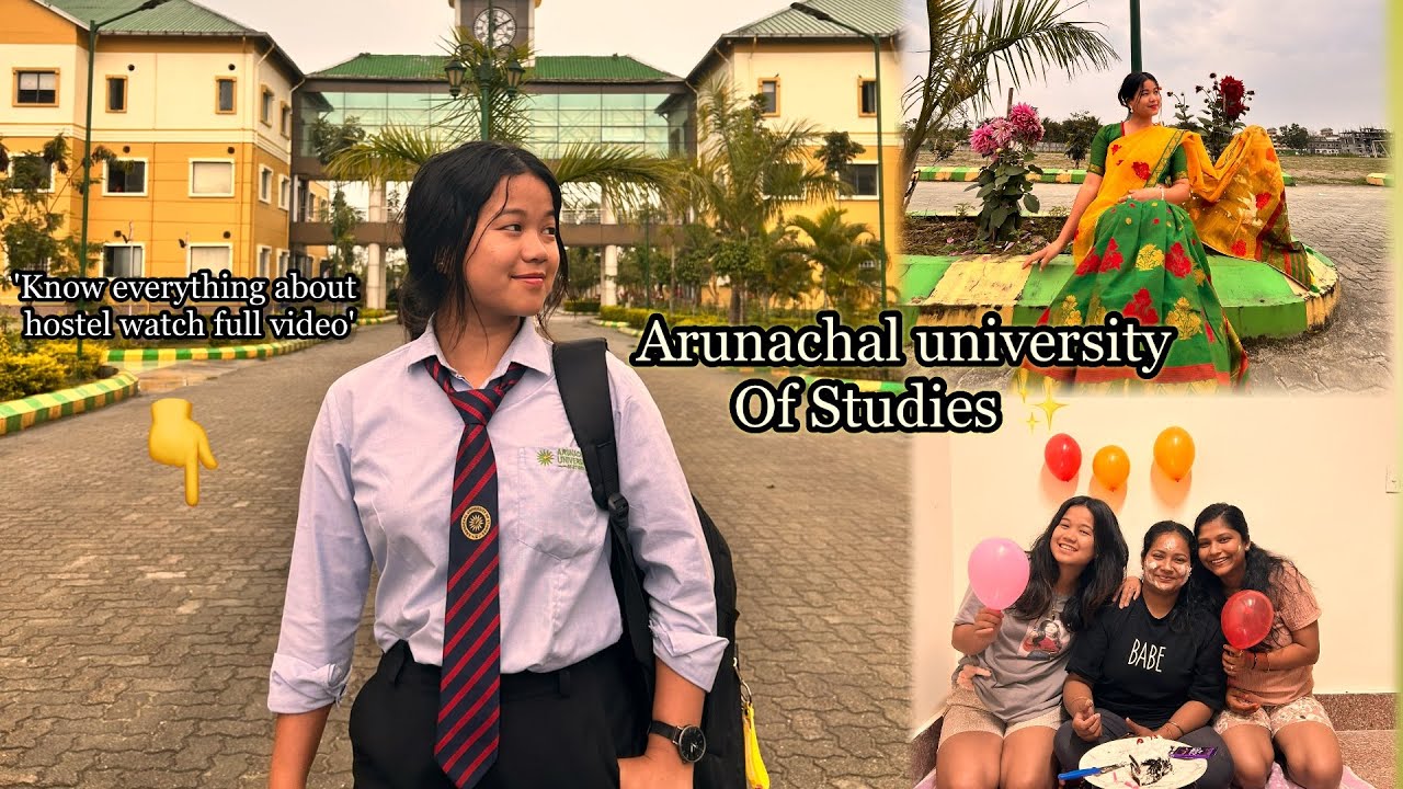 Hostel Diaries🏡 | Arunachal university of studies Girls hostel life | complete tour n fees💌😗