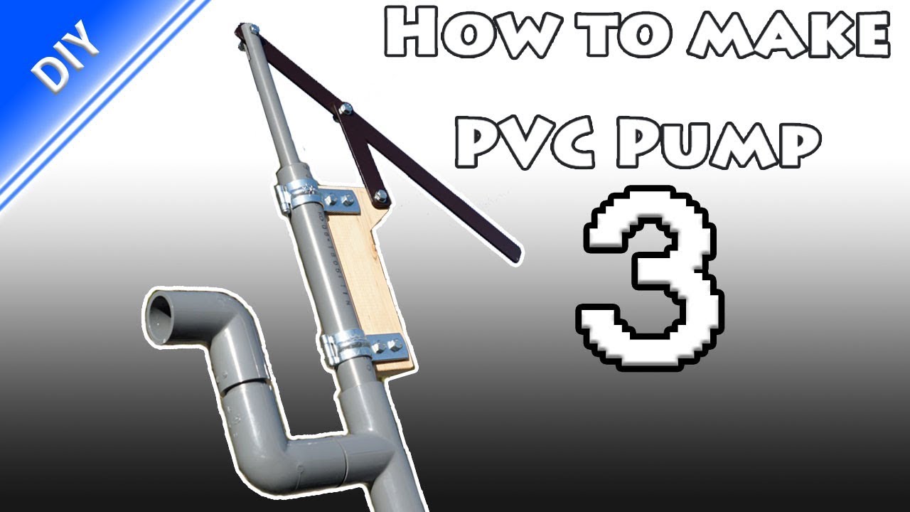 To Как сделать ручной насос из ПВХ】 # 3