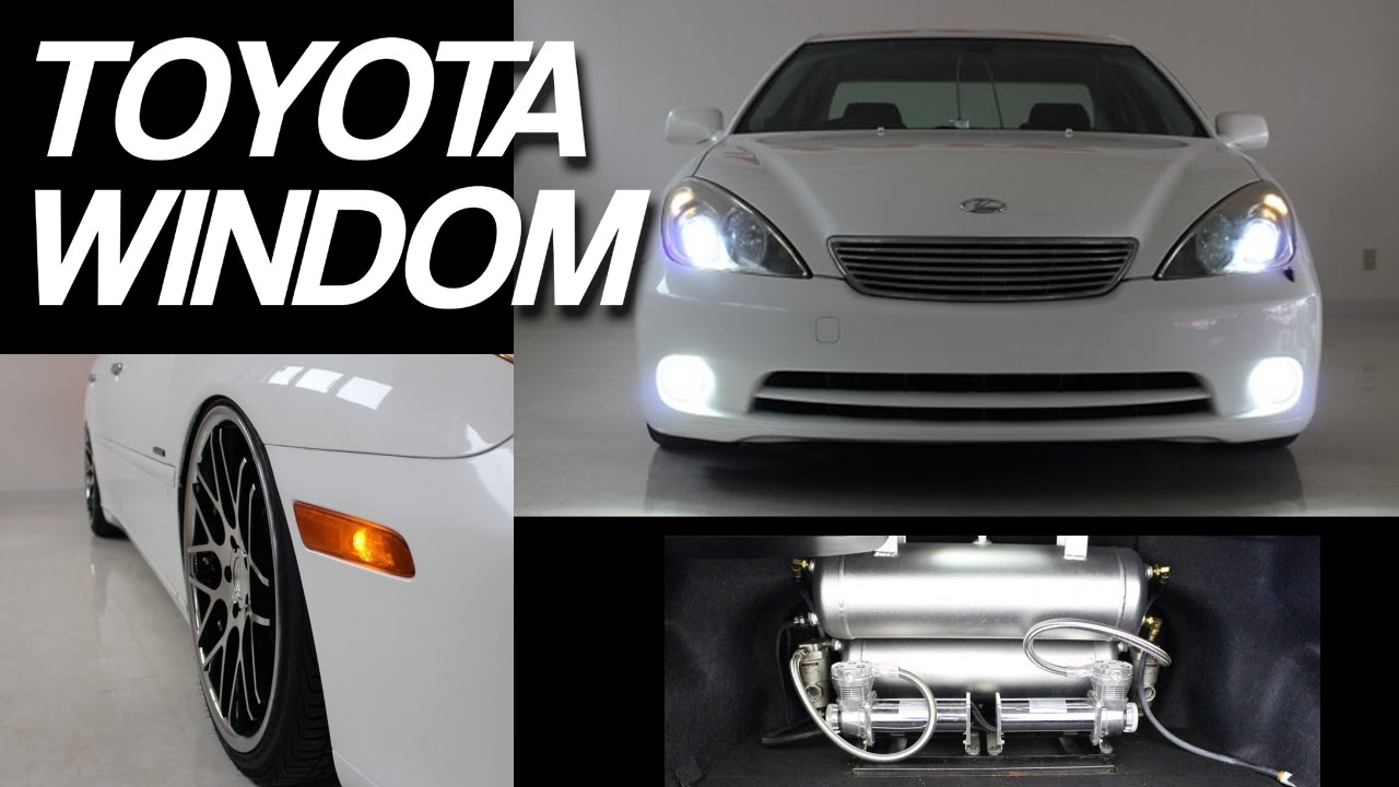 TOYOTA WINDOM ウィンダム J-LUGカスタム エアサス動画