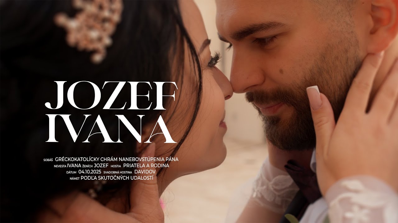 Ivana a Jozef /wedding, svadobný klip, svadba 2025, Davidov /