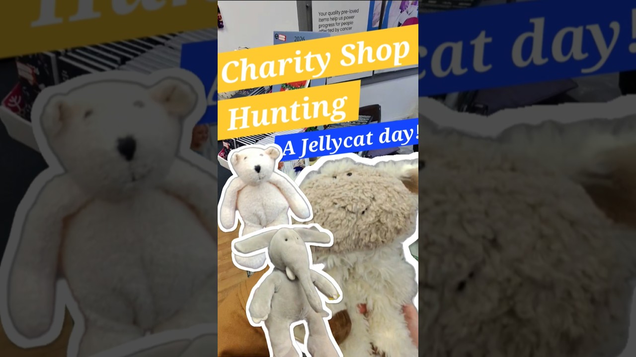 I found 3 Jellycats today! I never find them 