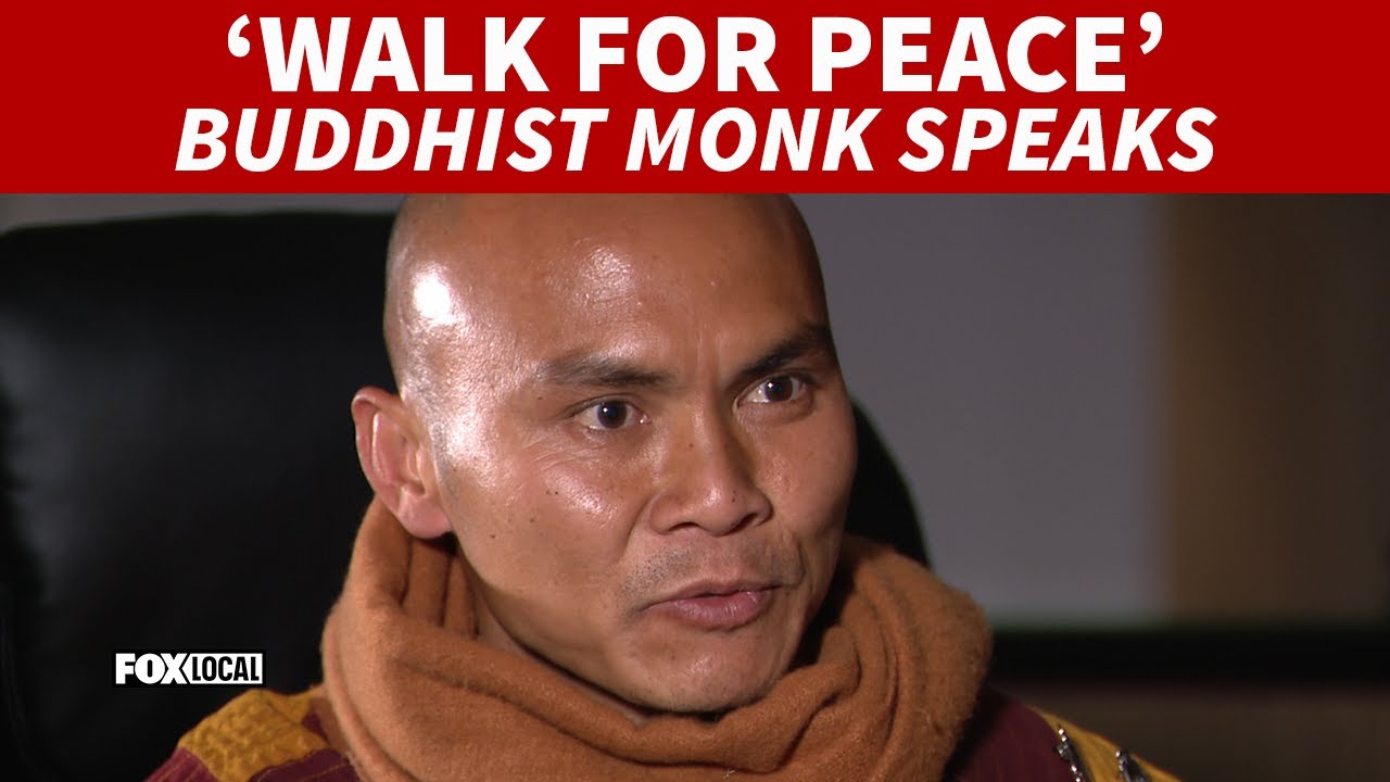 Buddhist monk reflects on 'Walk for Peace' in sit-down with FOX 5