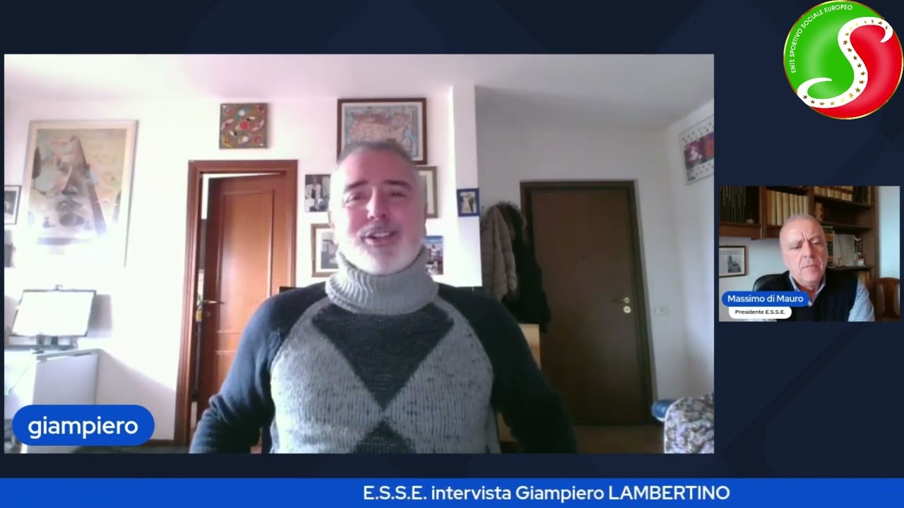 EINTERRVISTE DI E.S.S.E. - Giampiero LAMBERTINO