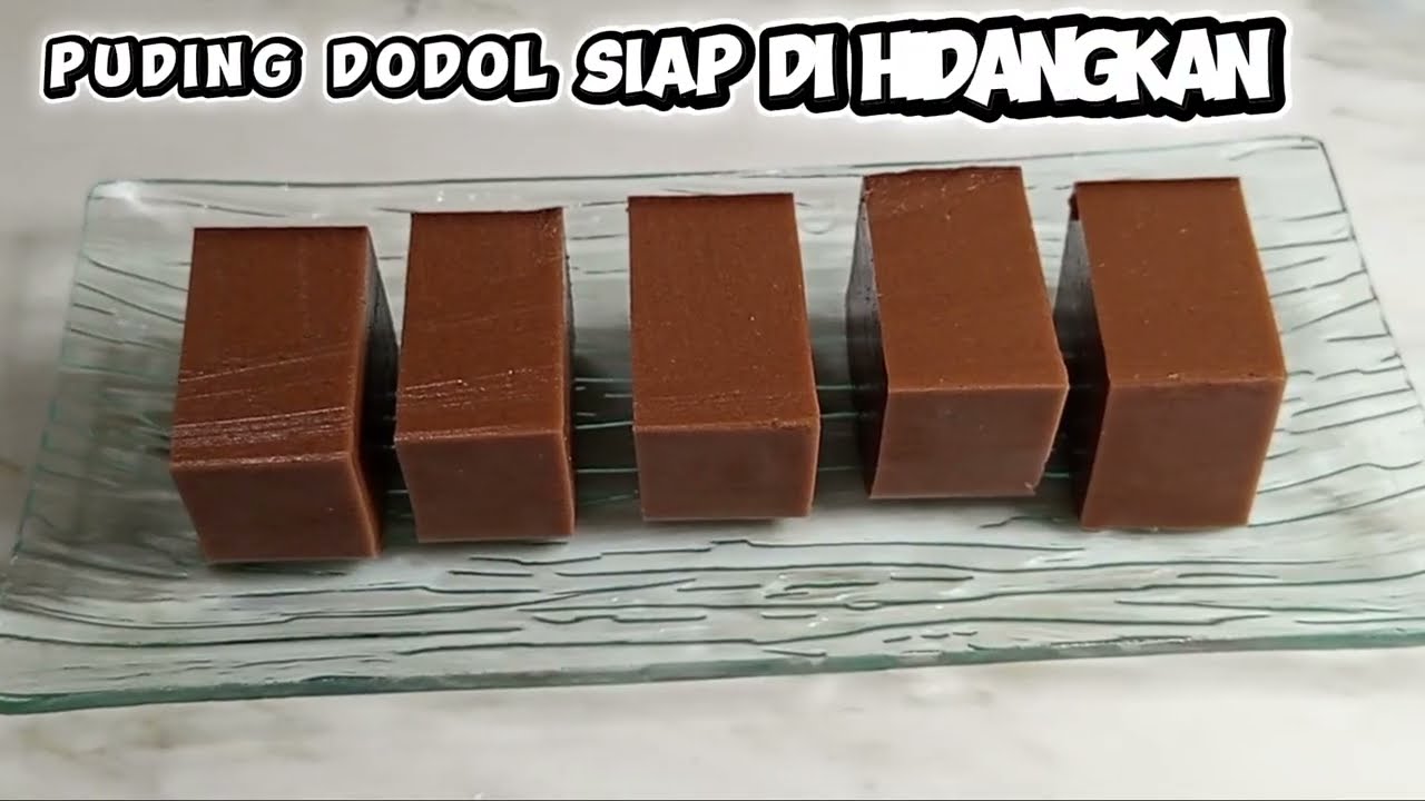 Puding Dodol Rasanya Tak Terlupakan 😄