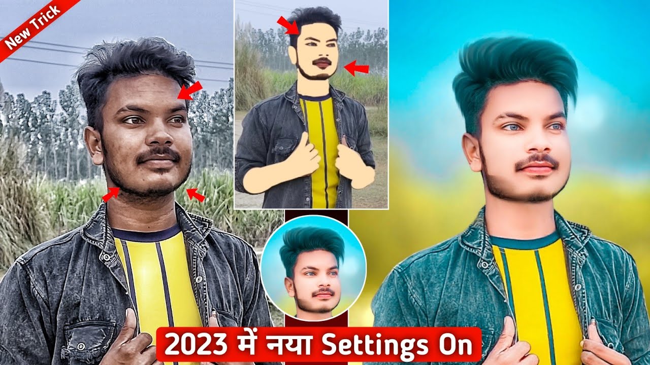 autodesk hair editing step by step | Face Smooth editing + Hair Style | hair editing in autos eak 9