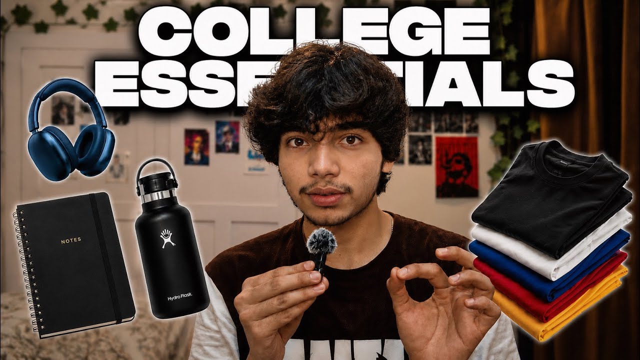 College Essentials YOU NEED in 2026 | College Fresher Shopping Guide
