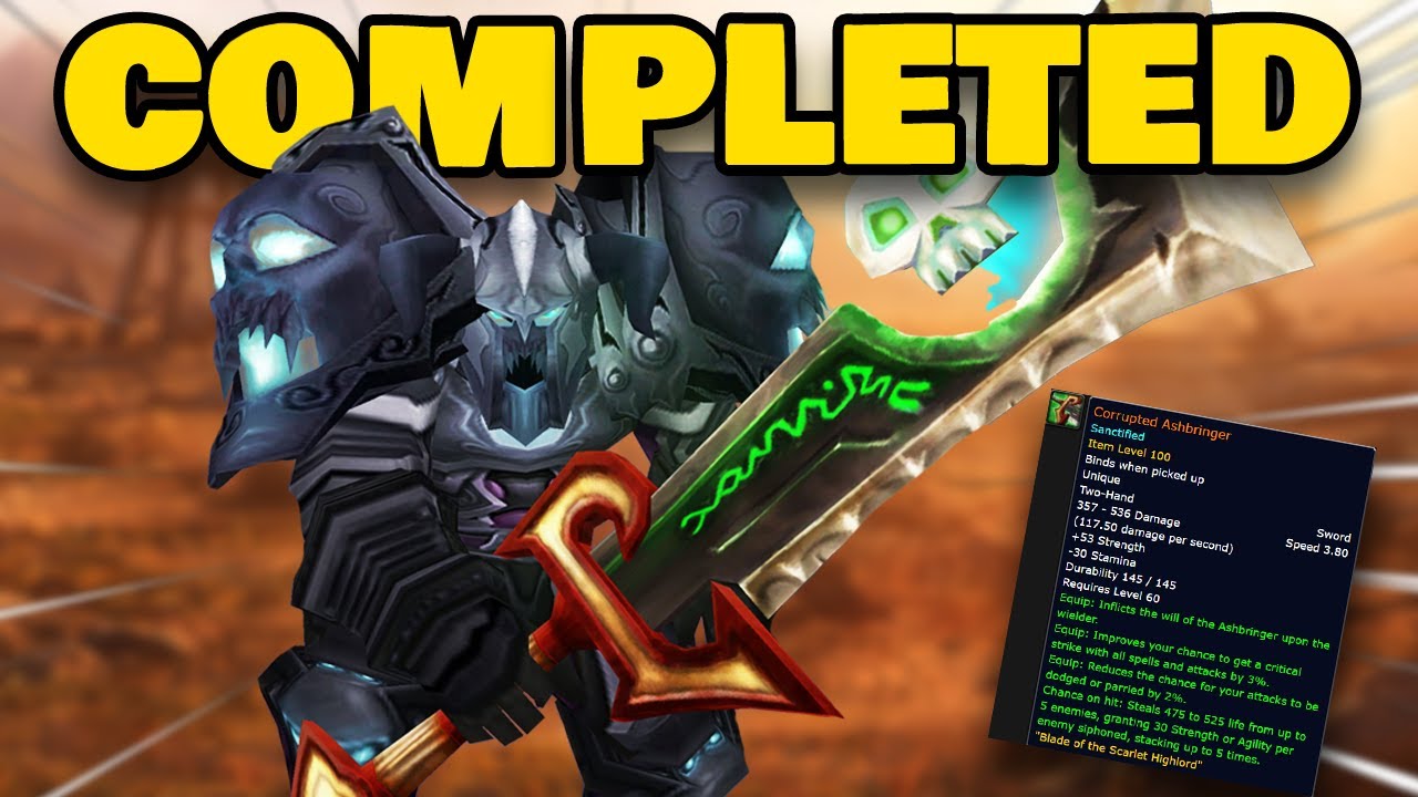 I Finally Completed World of Warcraft Season of Discovery!