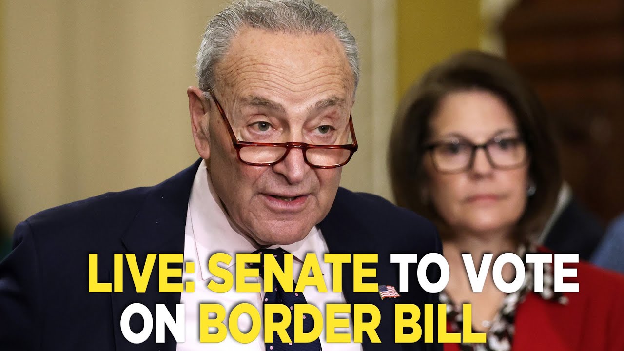 Live: Senate to vote on border bill