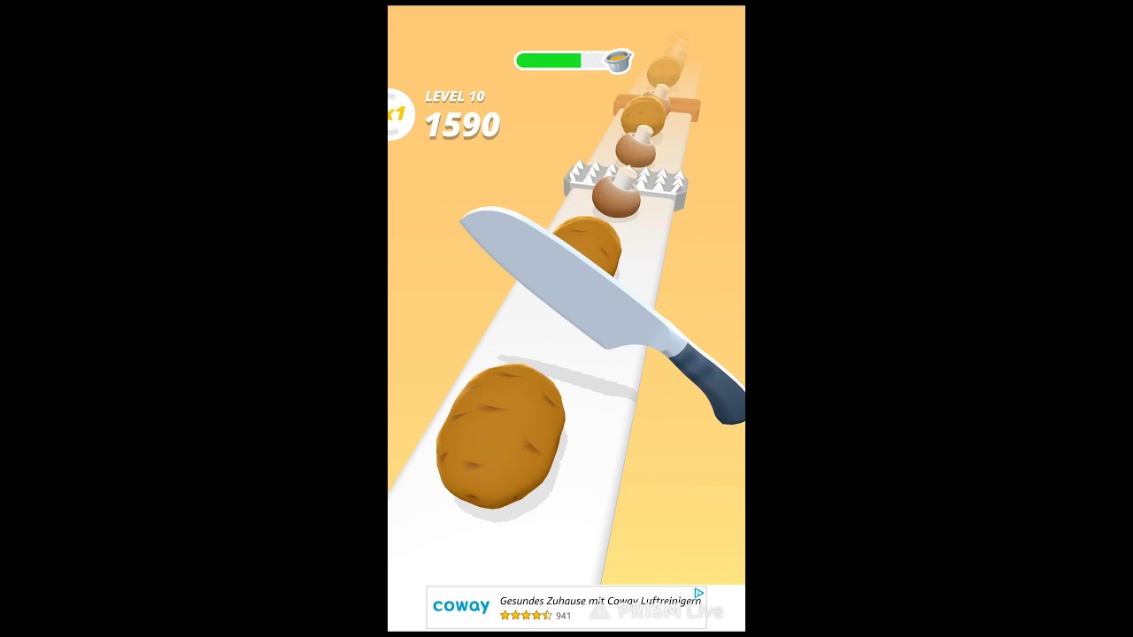 perfect slices 😋 katting in slices #shortsfeed #gaming #perfectslices #subcribe #shorts #shortsfeed