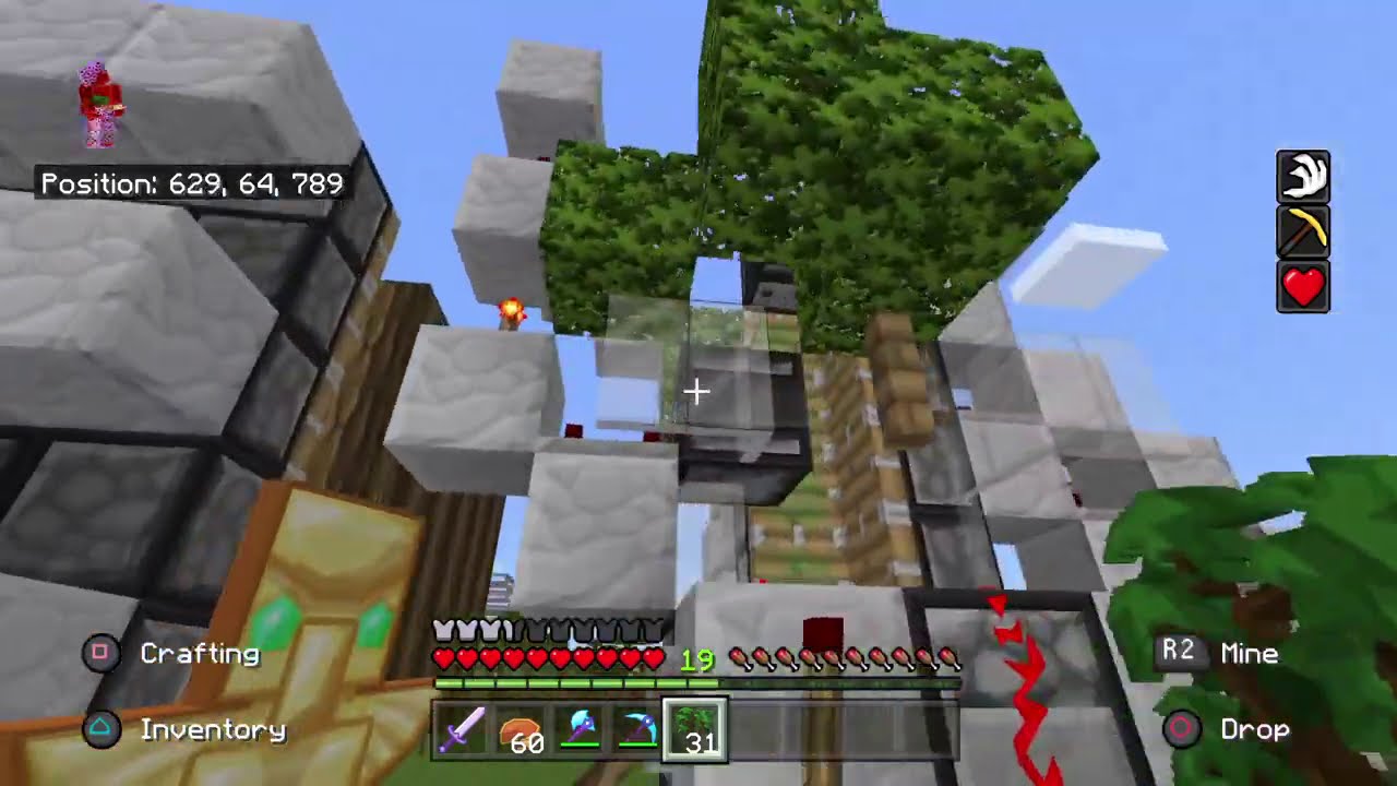 1.16 tutorial : automatic tree farm * oak edition 2.0 * ( minecraft bedrock )