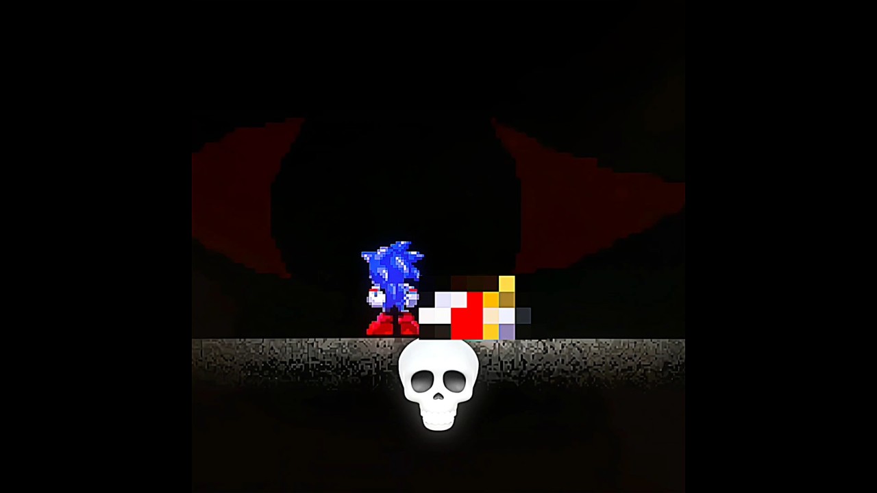 Shin Sonic meets Sonic.EYX || Skull Edit💀