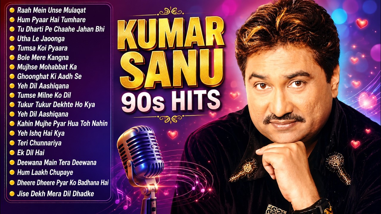 Kumar Sanu Hit Songs | 90s Superhit Hindi Romantic Songs | Sadabahar Song |Alka Yagnik, Udit Narayan