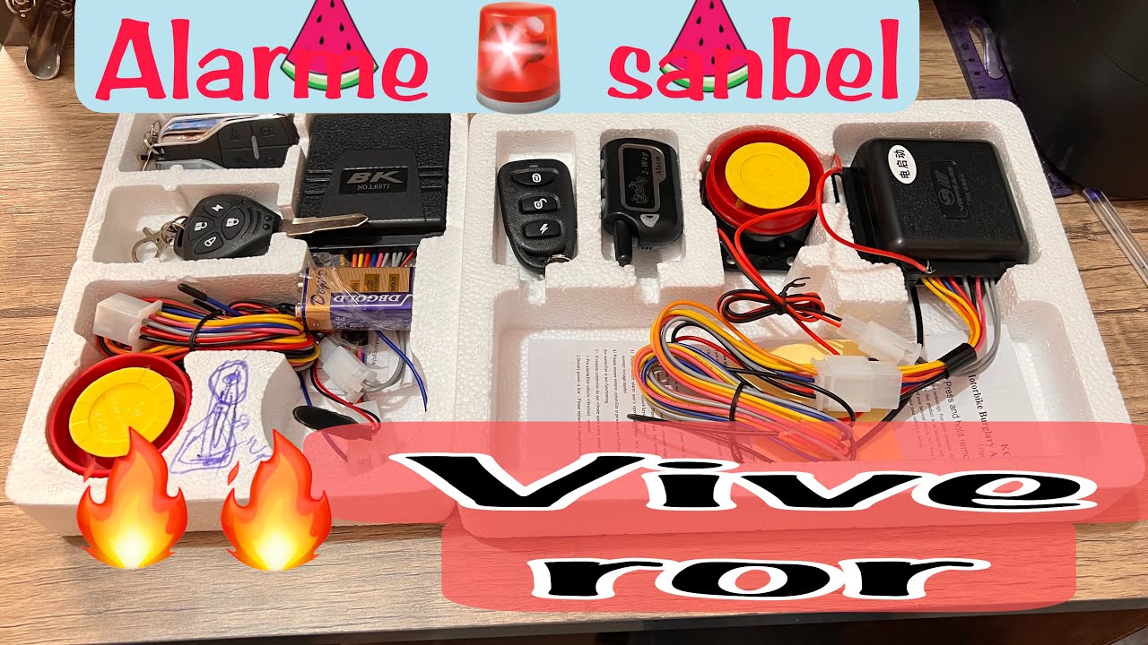 Alarme 🚨 الى بغتي تحمي مطورك 🥸من سرقة مسفا اكتر من 300متر  هدو  من احسن لي كين فسوق 🔥