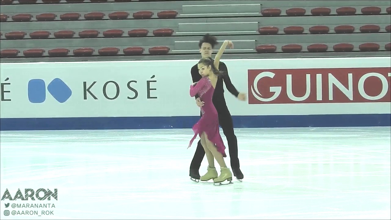 JGPF2016 20161208 OPEN PRACTICE - Anastasia SHPILEVAYA / Grigory SMIRNOV SD