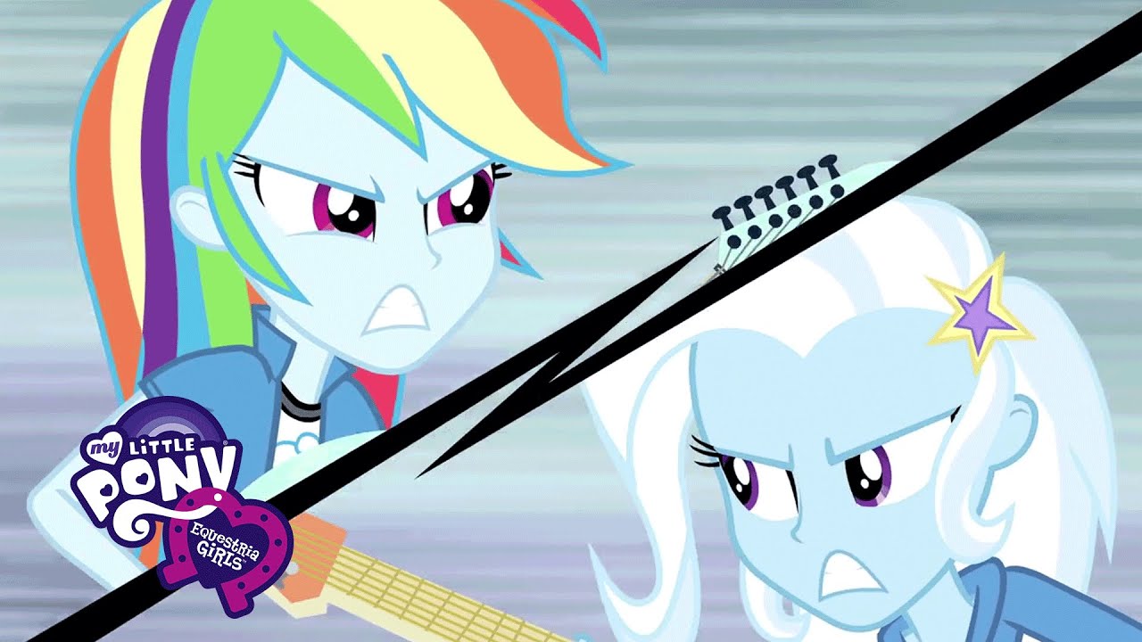 Equestria Girls: Rainbow Rocks - 'Guitar Centered' ft. Rainbow Dash & Trixie