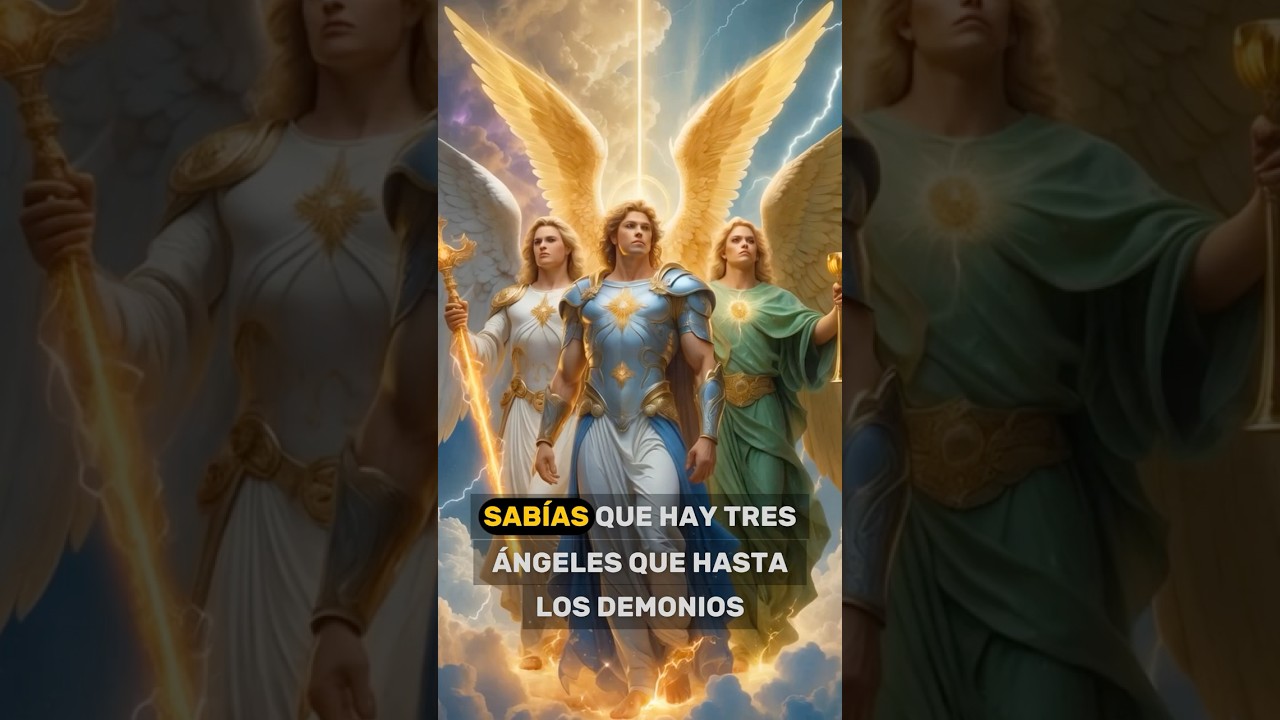 Los 3 &Aacute;NGELES M&Aacute;S PODEROSOS de DIOS (Seg&uacute;n la BIBLIA) 😇✨ &iquest;Conoces a METATR&Oacute;N?