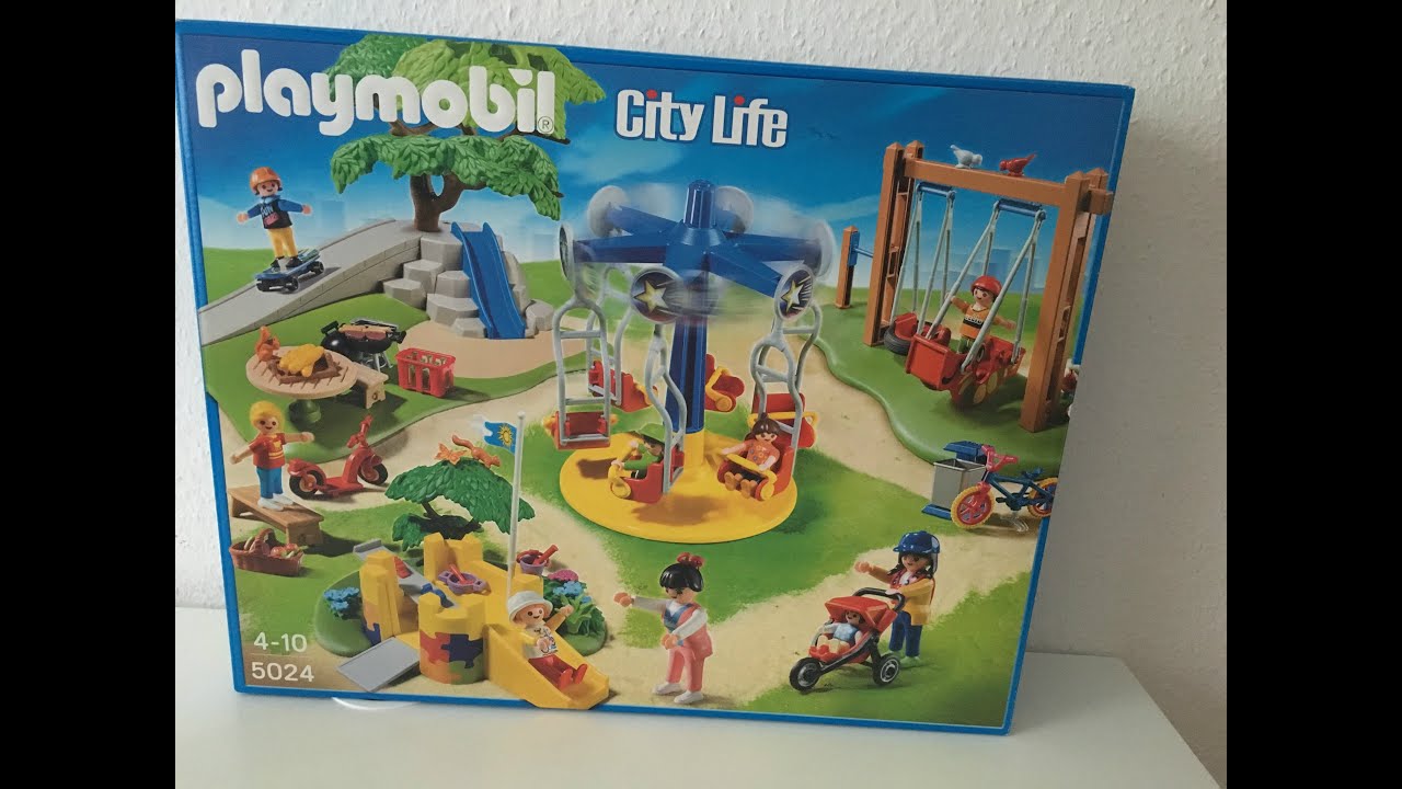 UNBOXING PLAYMOBIL 5024 | GROßER SPIELPLATZ MIT VIEL ZUBEHÖR