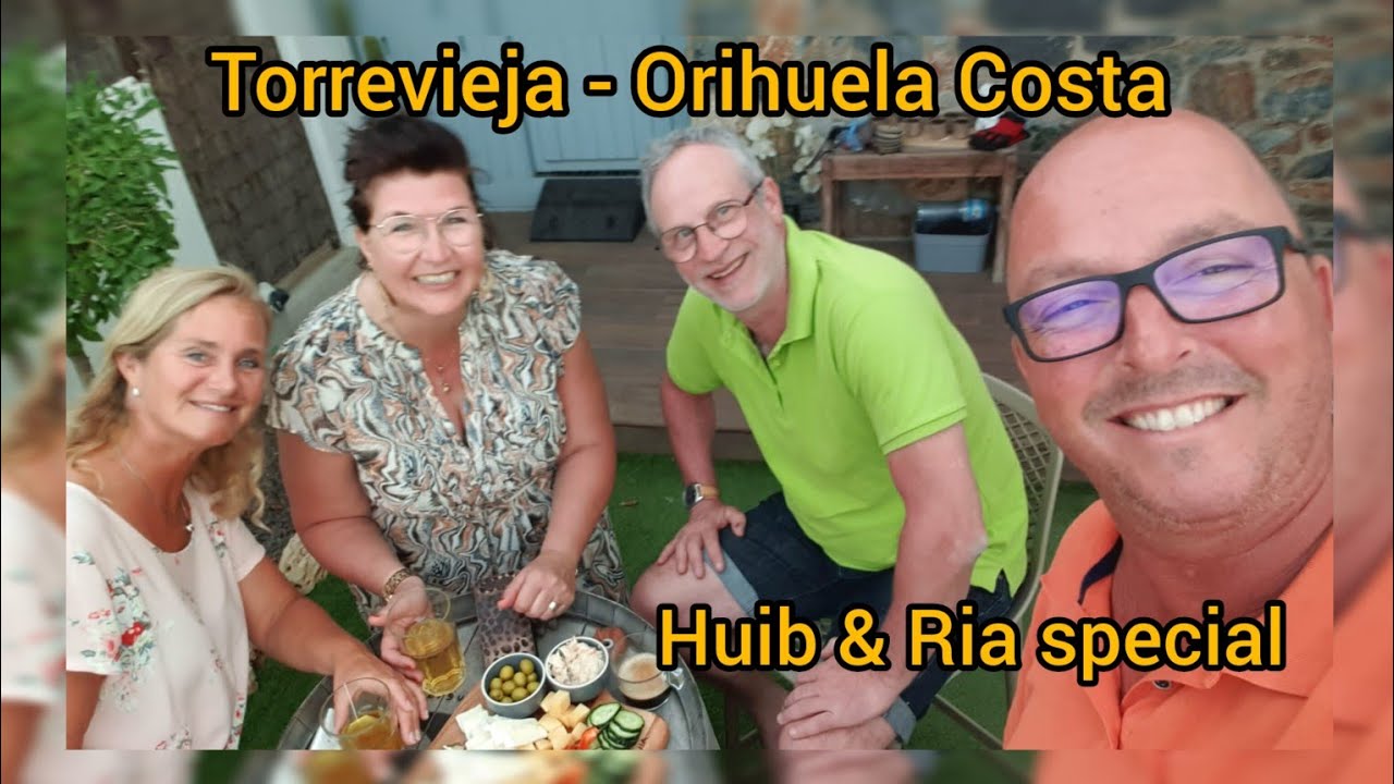 Torrevieja  - Orihuela Costa  part 49 - Huib & Ria special