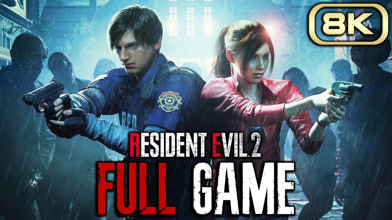 RESIDENT EVIL 2 REMAKE Gameplay Walkthrough FULL GAME (8K 60FPS RTX) No Commentary