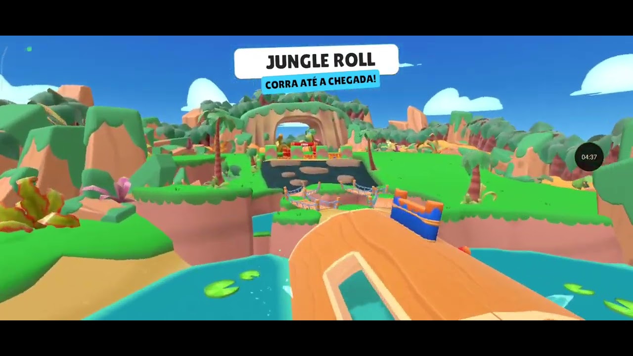 Joguei stumble guys e eu só perdi
