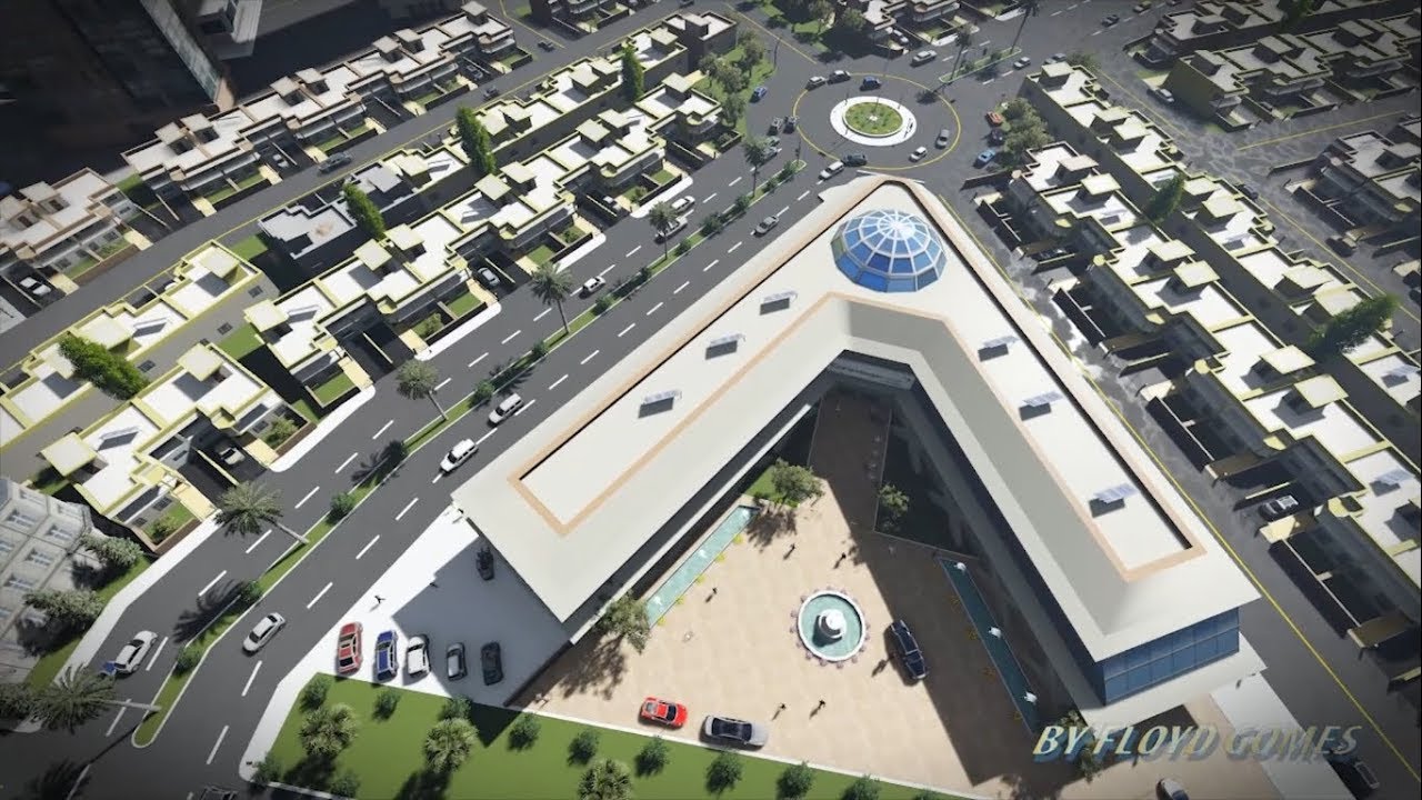 Architectural Township 3D Design