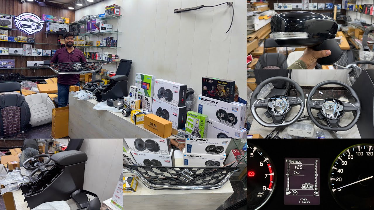 2025 MARUTI BALENO GENUINE ACCESSORIES WITH PRICE✅BALENO MODIFICATION✅BALENO MODIFIED BASE TO TOP✅