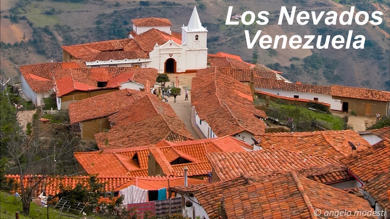 Visitando el Pueblo de Los Nevados - Mérida - Venezuela / 4k UltraHD