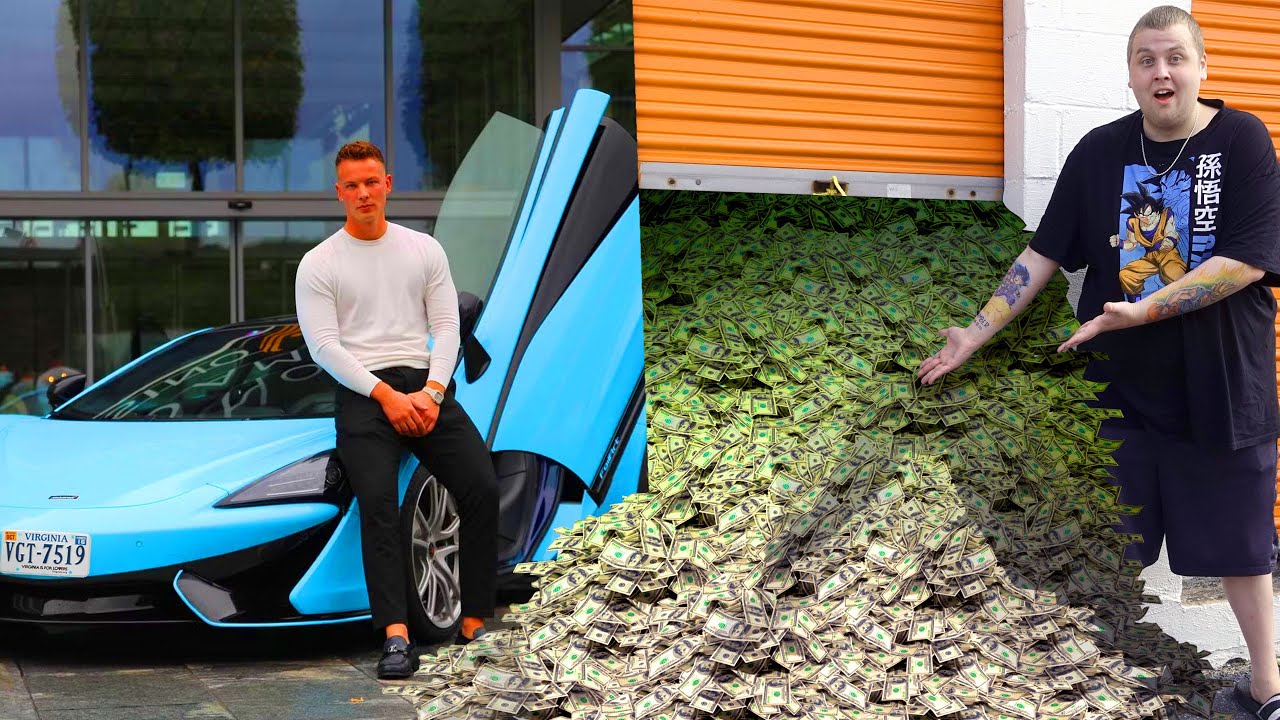 Found Millionaires HIDDEN CASH STASH In Back of His Storage Unit I Bought