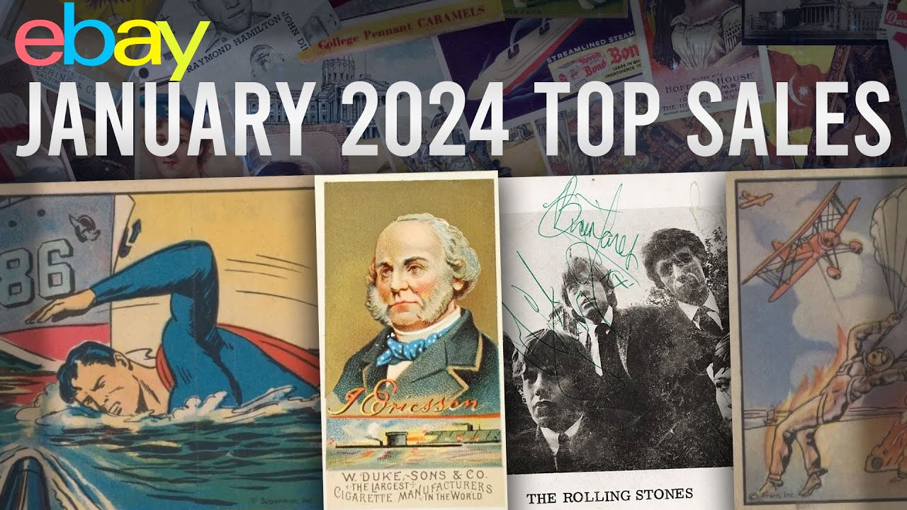 TOP 30 Highest Selling Vintage Non Sports Trading Cards on eBay | January 2024