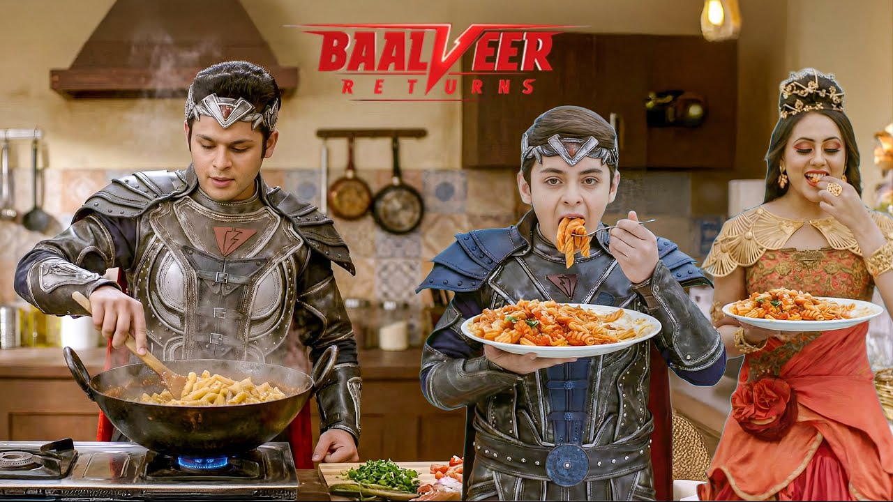 बालवीर ने बनाया विवान और परियों के लिए स्वादिष्ट पास्ता || Balveer Returns