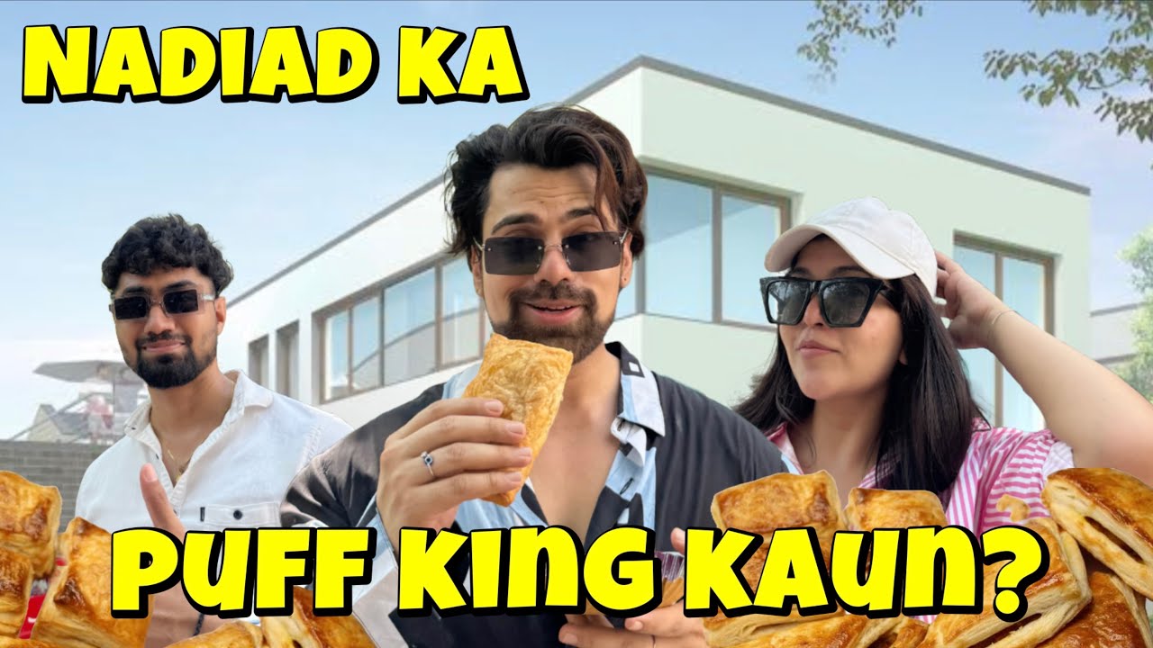 Nadiad ka Puff No.1 !! Humne try kiye sare PUFF outlets aur chunna Winner😍