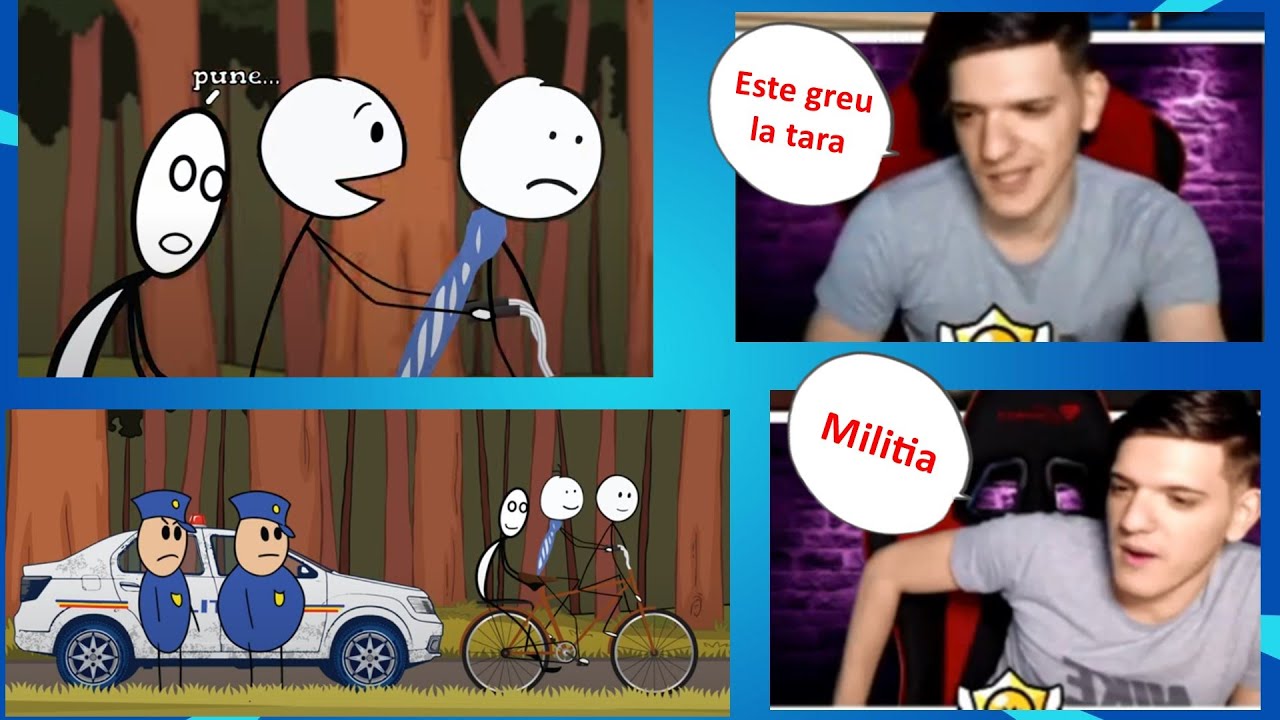 Madalin Reacționează la AVENTURI CU VACA: Trei Pe-o Bicicletă (La povesti cu Jimmy)
