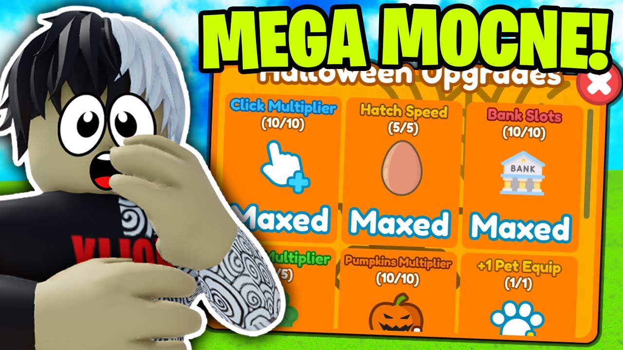 HALLOWEENOWE UPGRADY SĄ MEGA OP🎃 (Roblox, Rebirth Champions X)