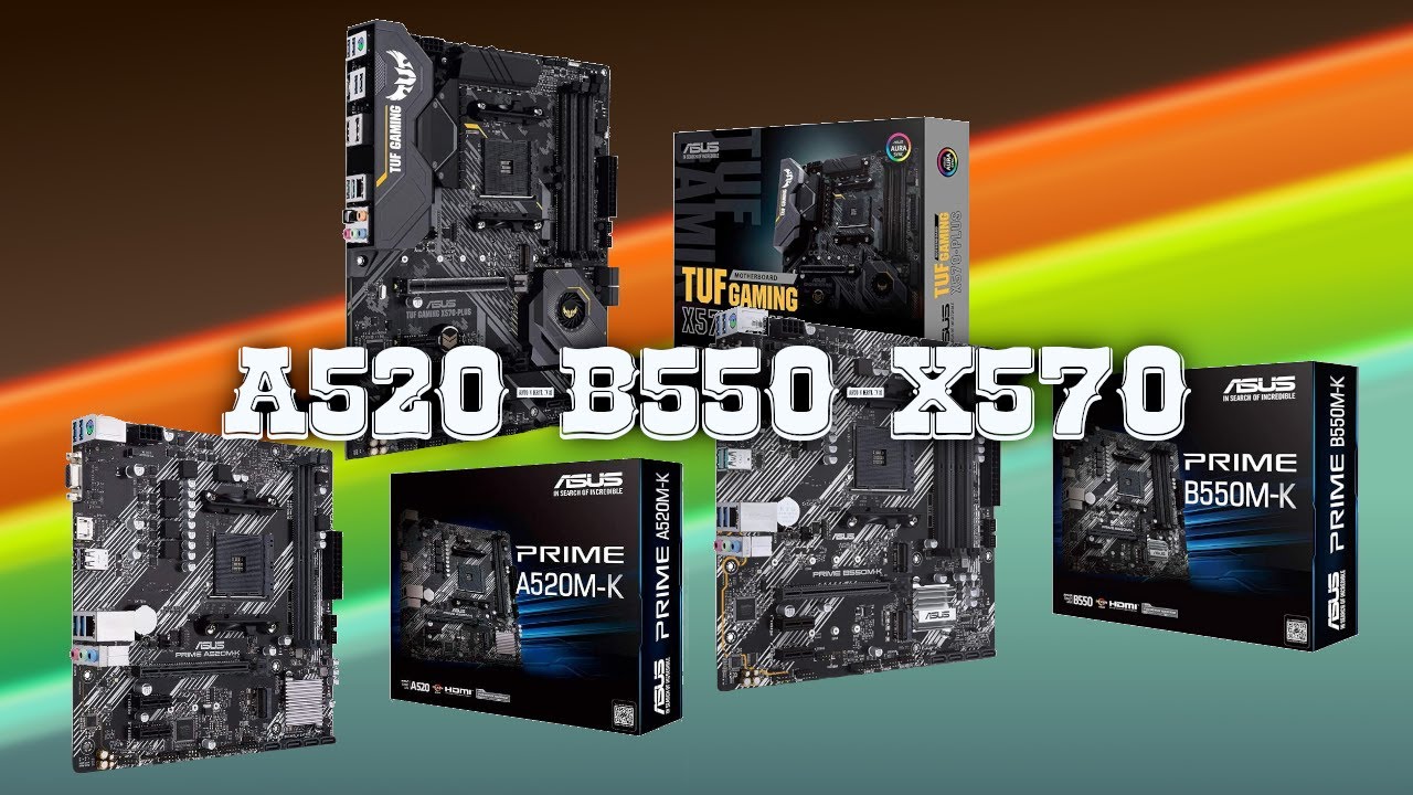 🔎 Gu&iacute;a para placas AMD AM4 (A520 vs B550 vs X570 😎 ventajas y desventajas 😎)