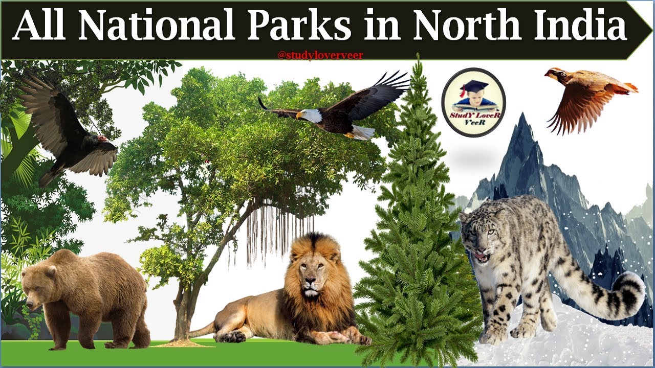 All National Parks in North India - Static General Knowledge - Current Affairs 2018