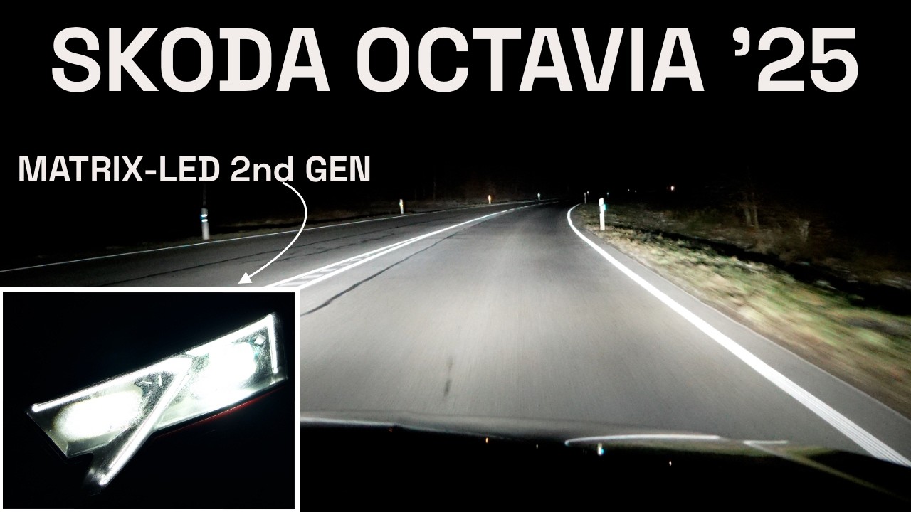 2025 Skoda Octavia: Matrix-LED-Scheinwerfer (2. Generation) - Autophorie