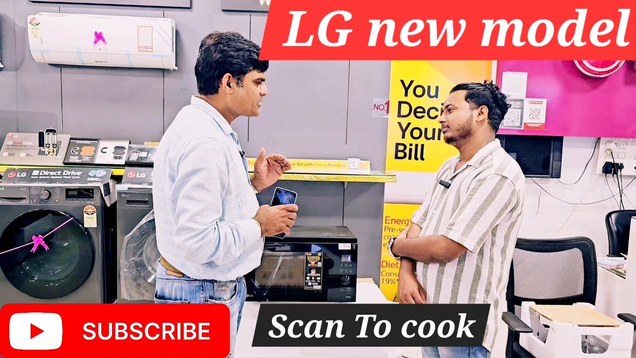 LG Microwave Scan to Cook: A New Way to Cook! 🥘 #CookingRevolution #LGKitchen #ScantoCook