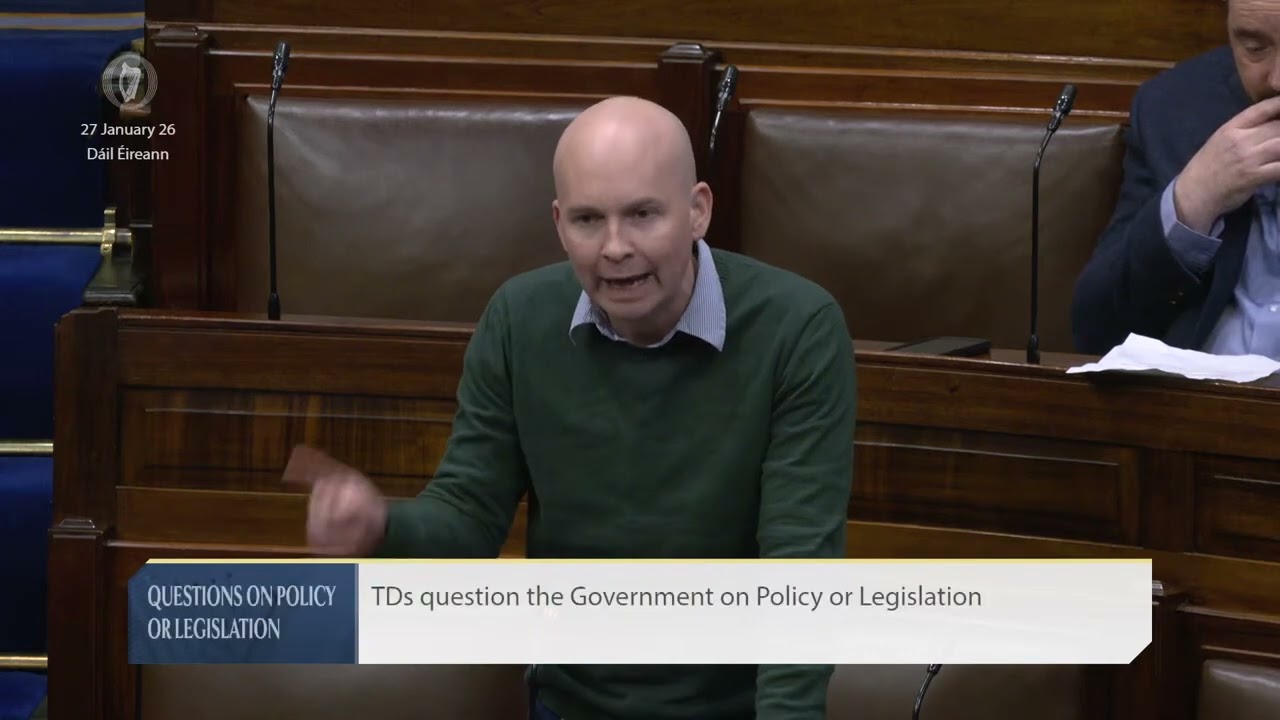 Deputy Paul Murphy- speech from 27 Jan 2026