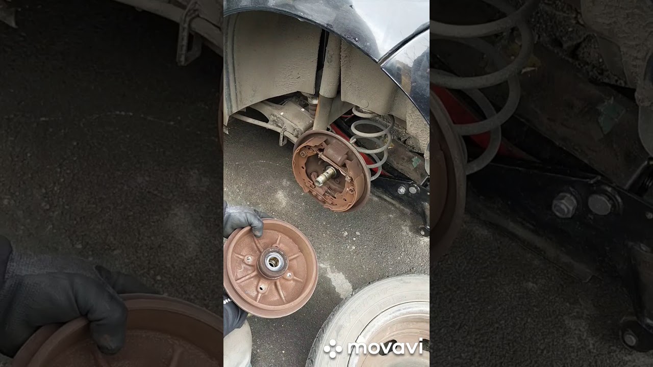 changement de tambour et roulement de C3 Citroën
