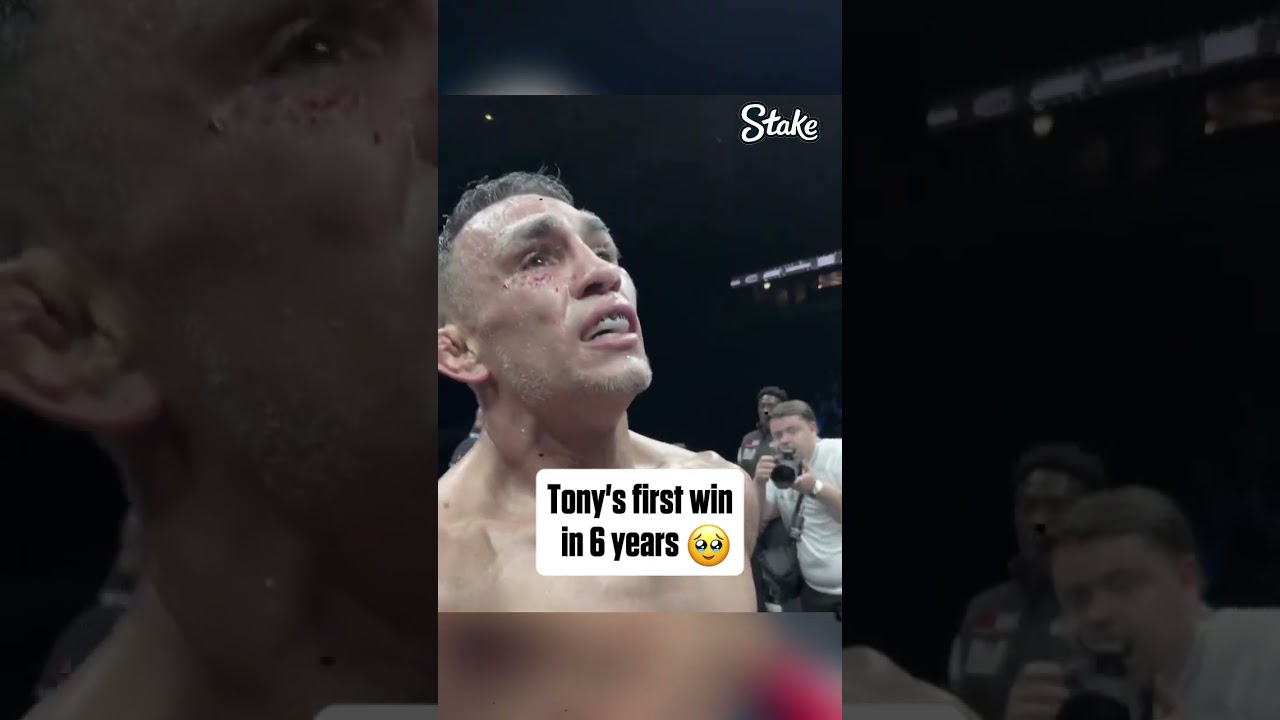 Tony Ferguson&rsquo;s first win in 6 years 😭