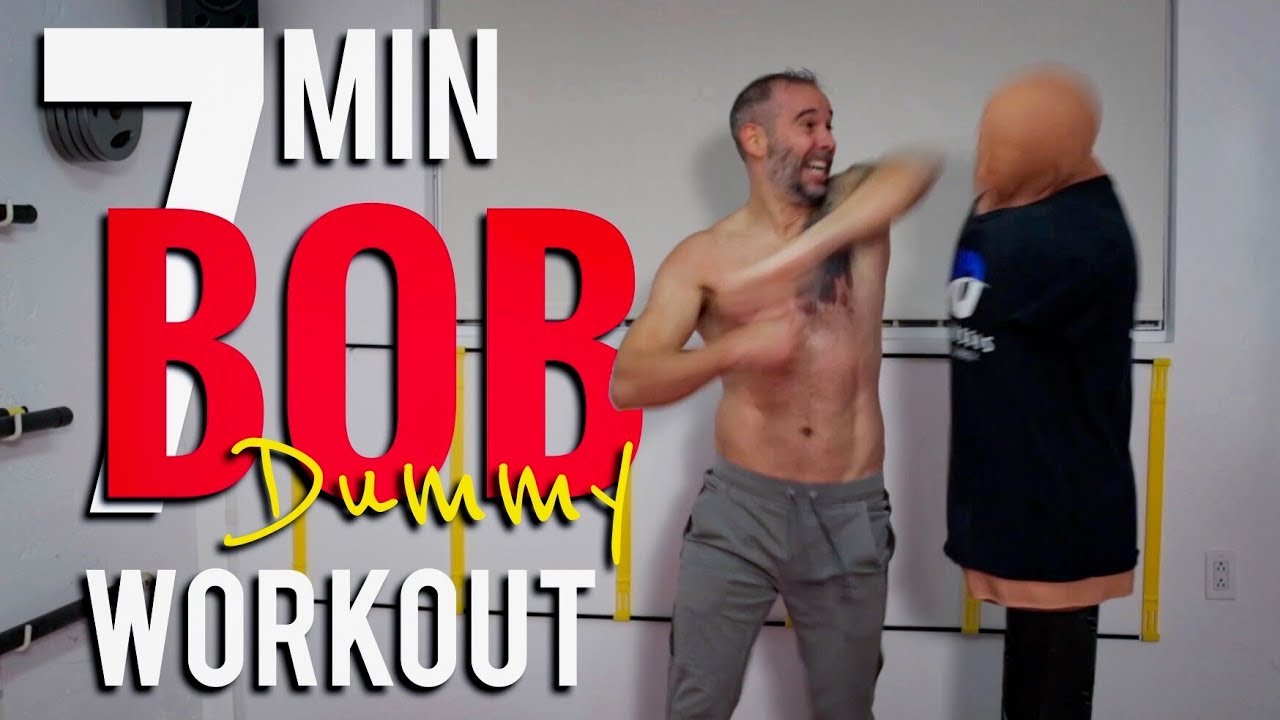7 Minute BOB DUMMY WORK OUT! Self Defense TRAINING